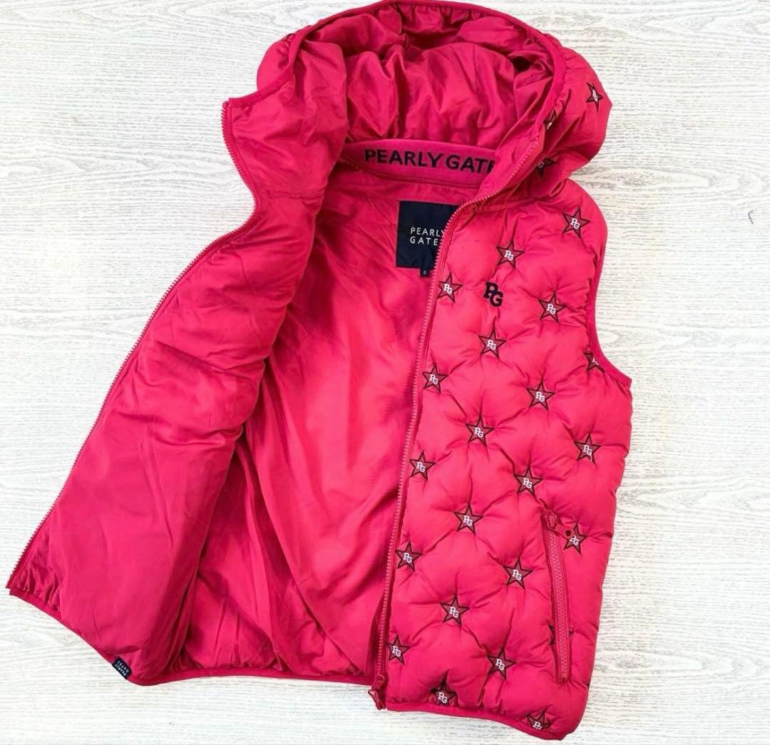 PEARLY GATES パーリーゲイツ　PG89 フルジップ ダウンベスト