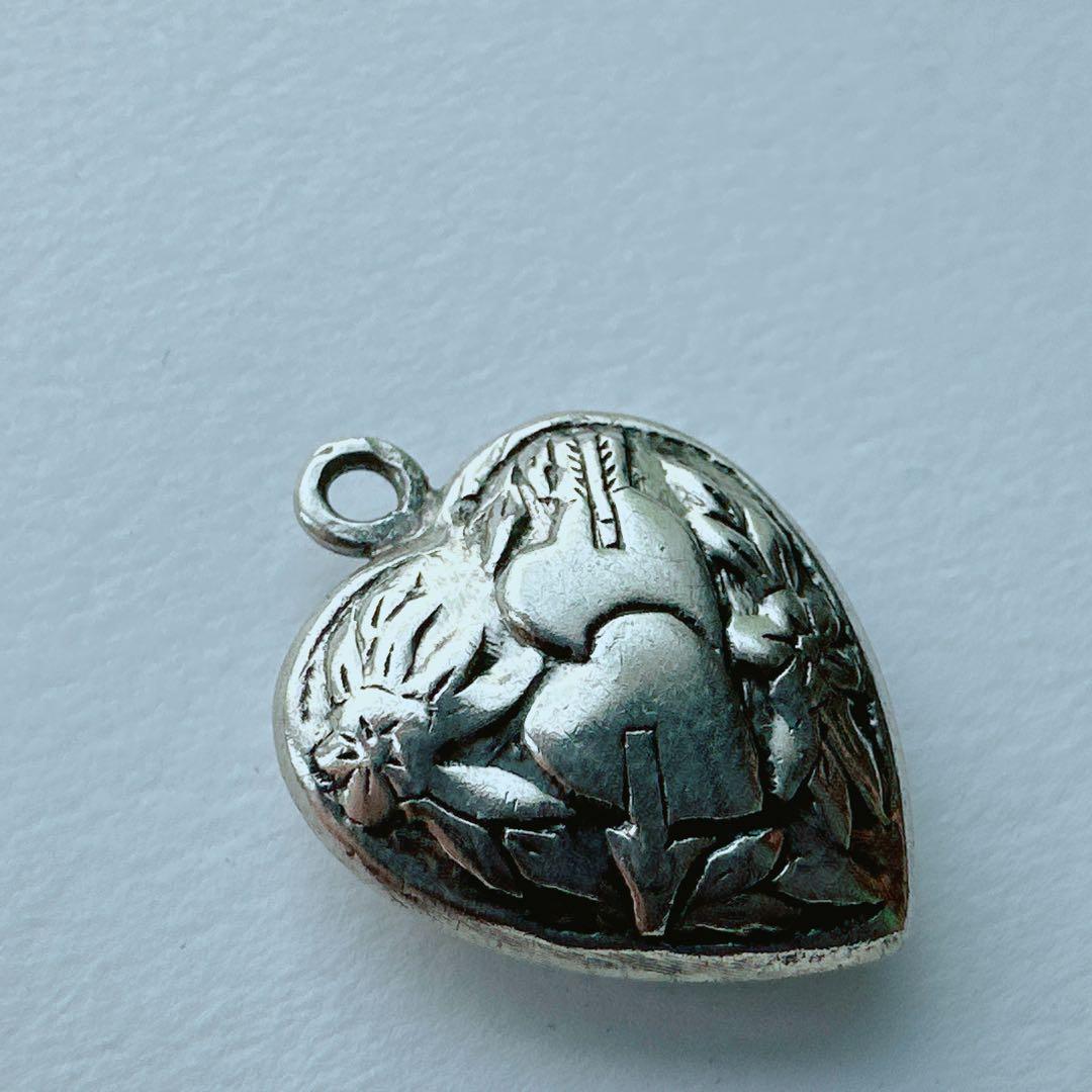 【J139】10s -40s スウィートハートジュエリー　ヴィンテージ　チャーム