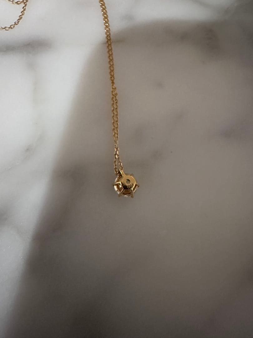 TASAKI 0.56カラット 一粒ダイヤ　ネックレス