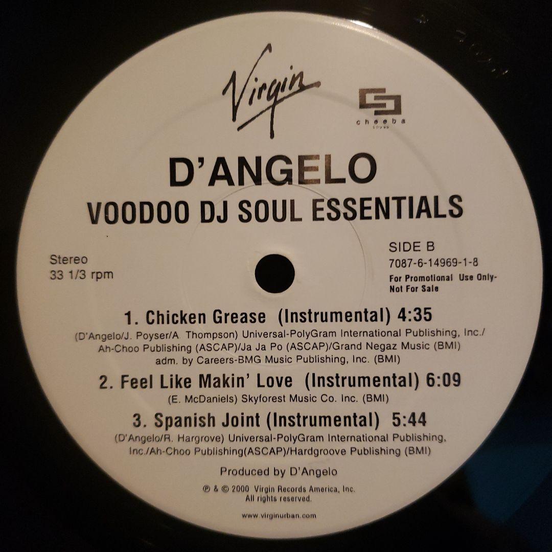 D'ANGELO - VOODOO DJ SOUL ESSENTIALS 美品