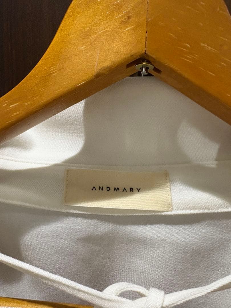 ワンピース andmary Betty layered check dress