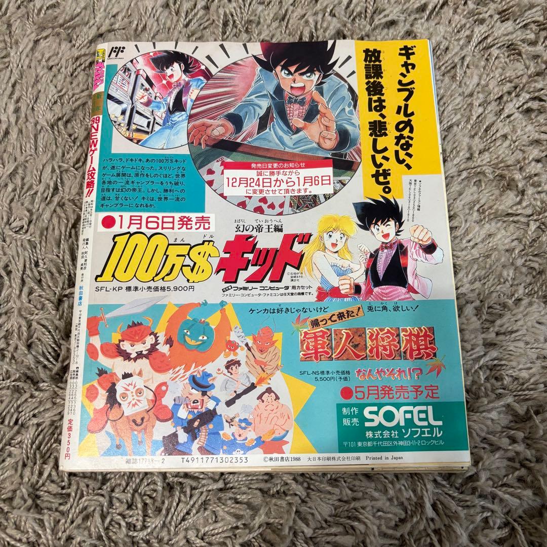 【レア】ファミコンチャンピオン 1989年2月号　FCチャンピオン