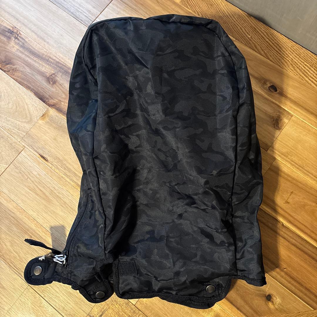 ミズノ　キャディバッグ　スタンド式　黒迷彩柄