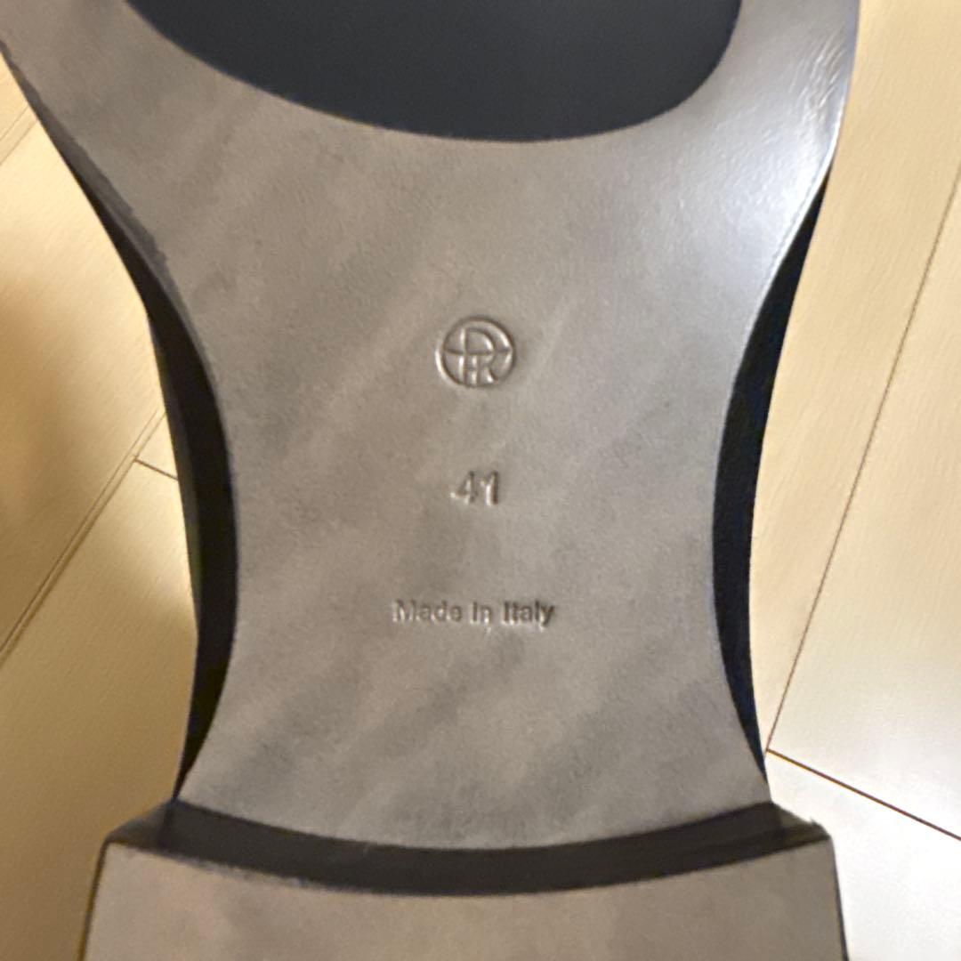 【コグマ】ブラック サイドゴアブーツ レザー