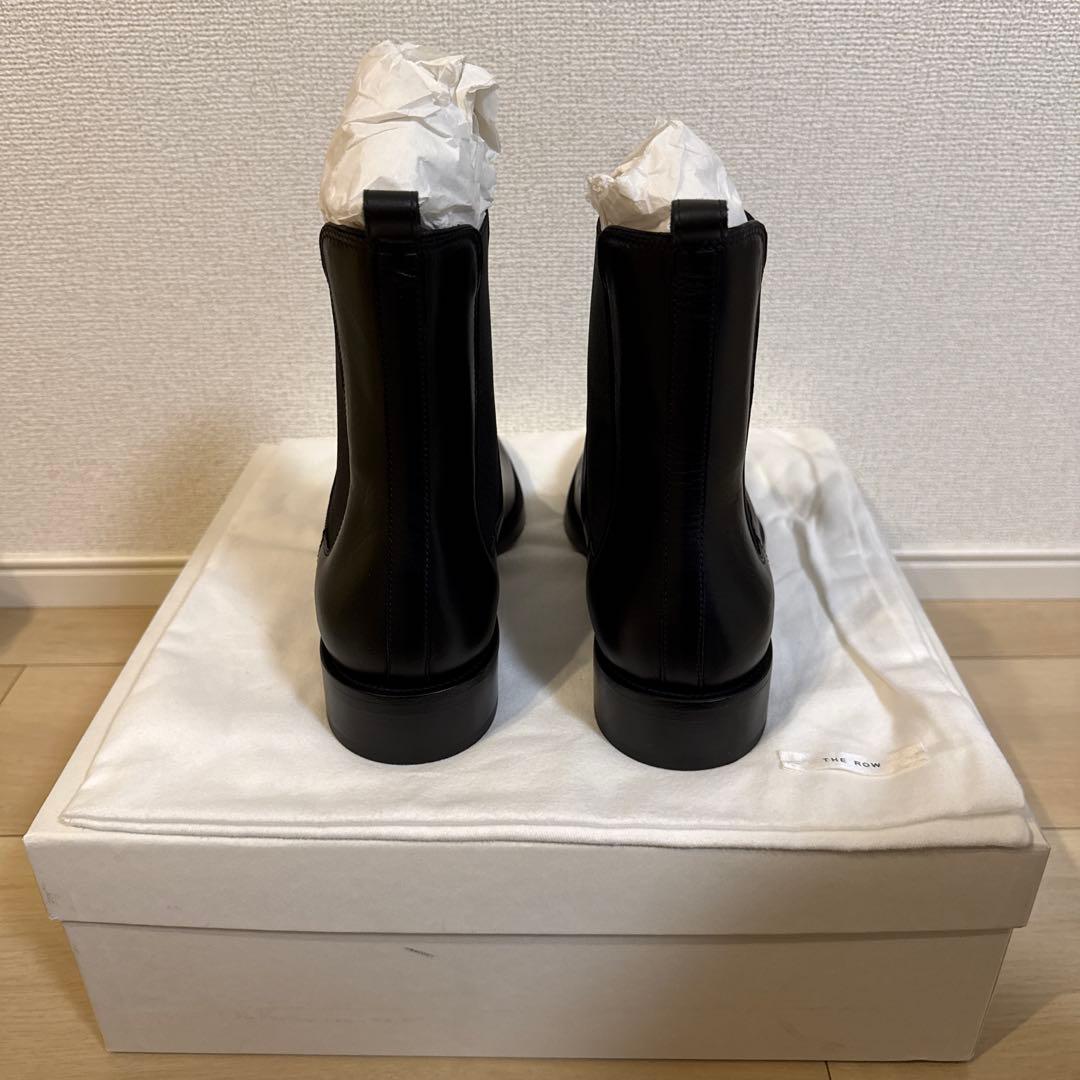 【コグマ】ブラック サイドゴアブーツ レザー