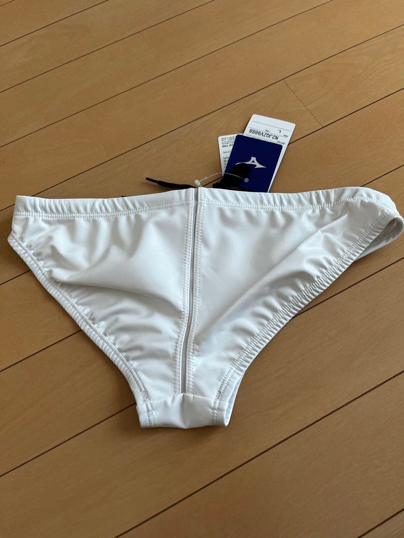 ミズノ ウォーターポロ ポロパン 競パン 新品未使用 ホワイト Lサイズ