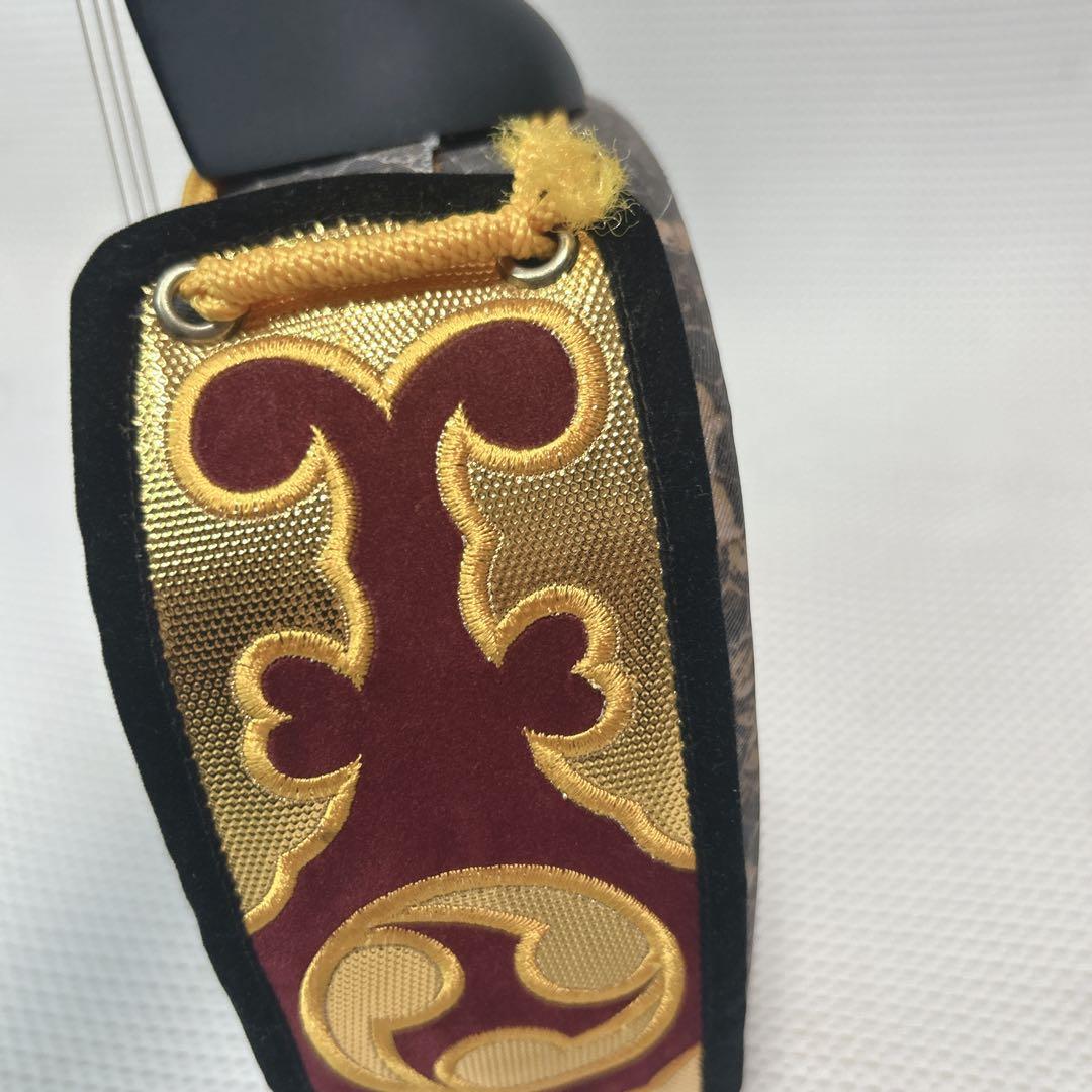 ✨美品✨ 沖縄三味線　人工革　蛇柄