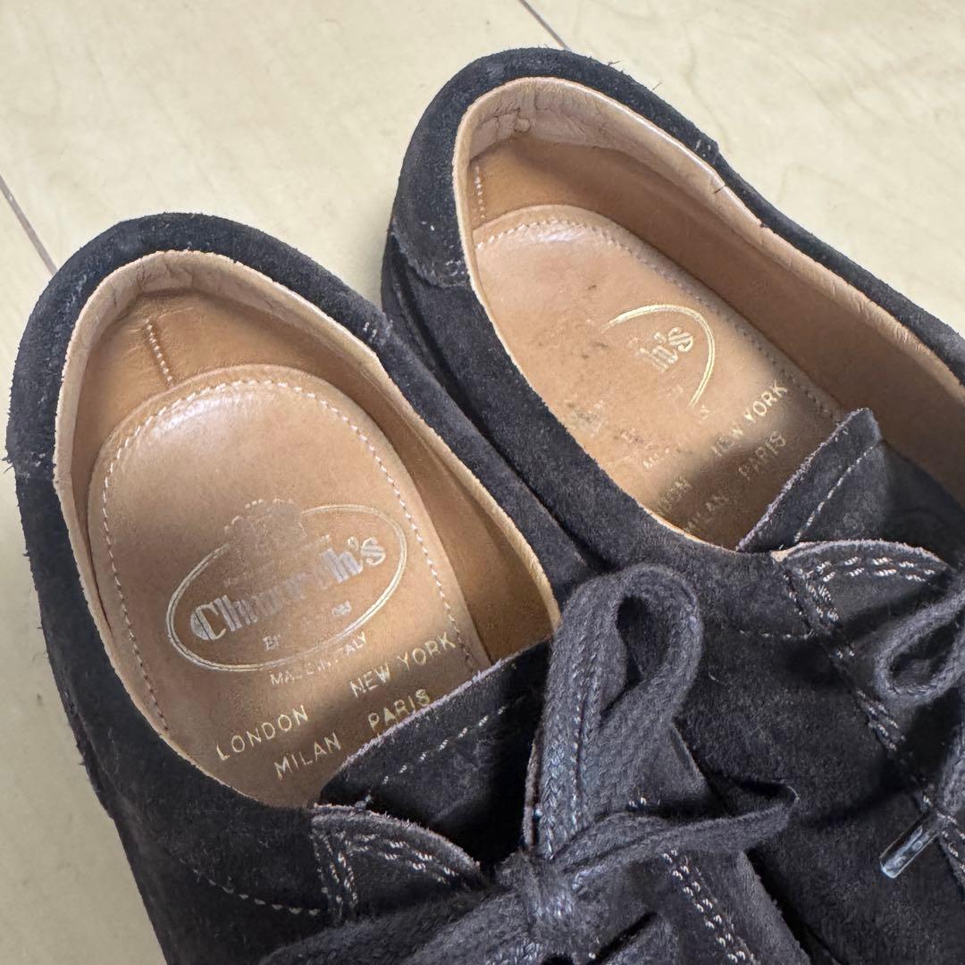 チャーチ/Church's/Keit/スエードスニーカー/ブラウン/サイズ6