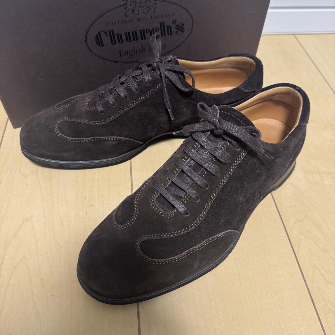 チャーチ/Church's/Keit/スエードスニーカー/ブラウン/サイズ6