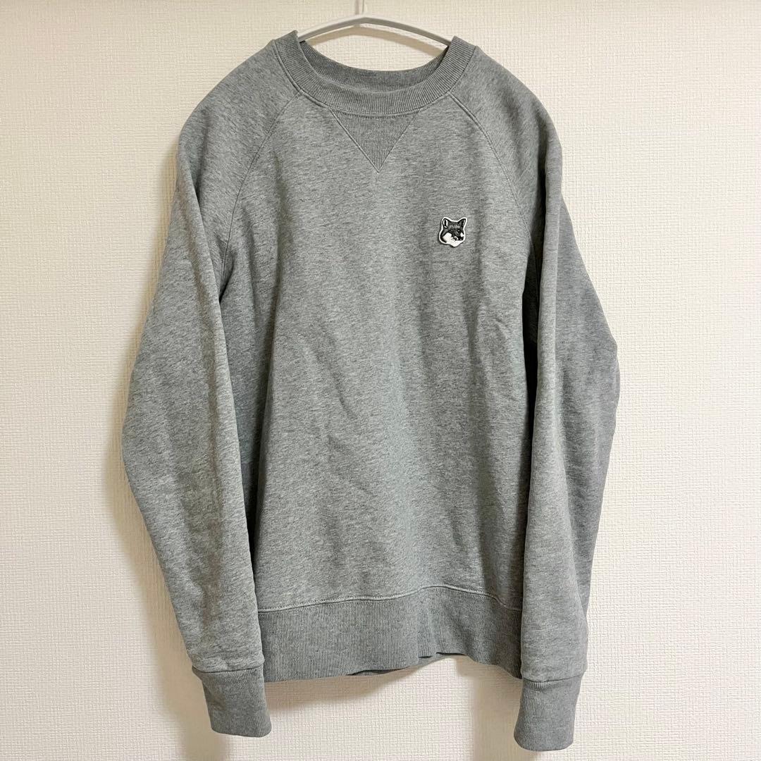 メゾンキツネ　スウェット　グレー　XXS