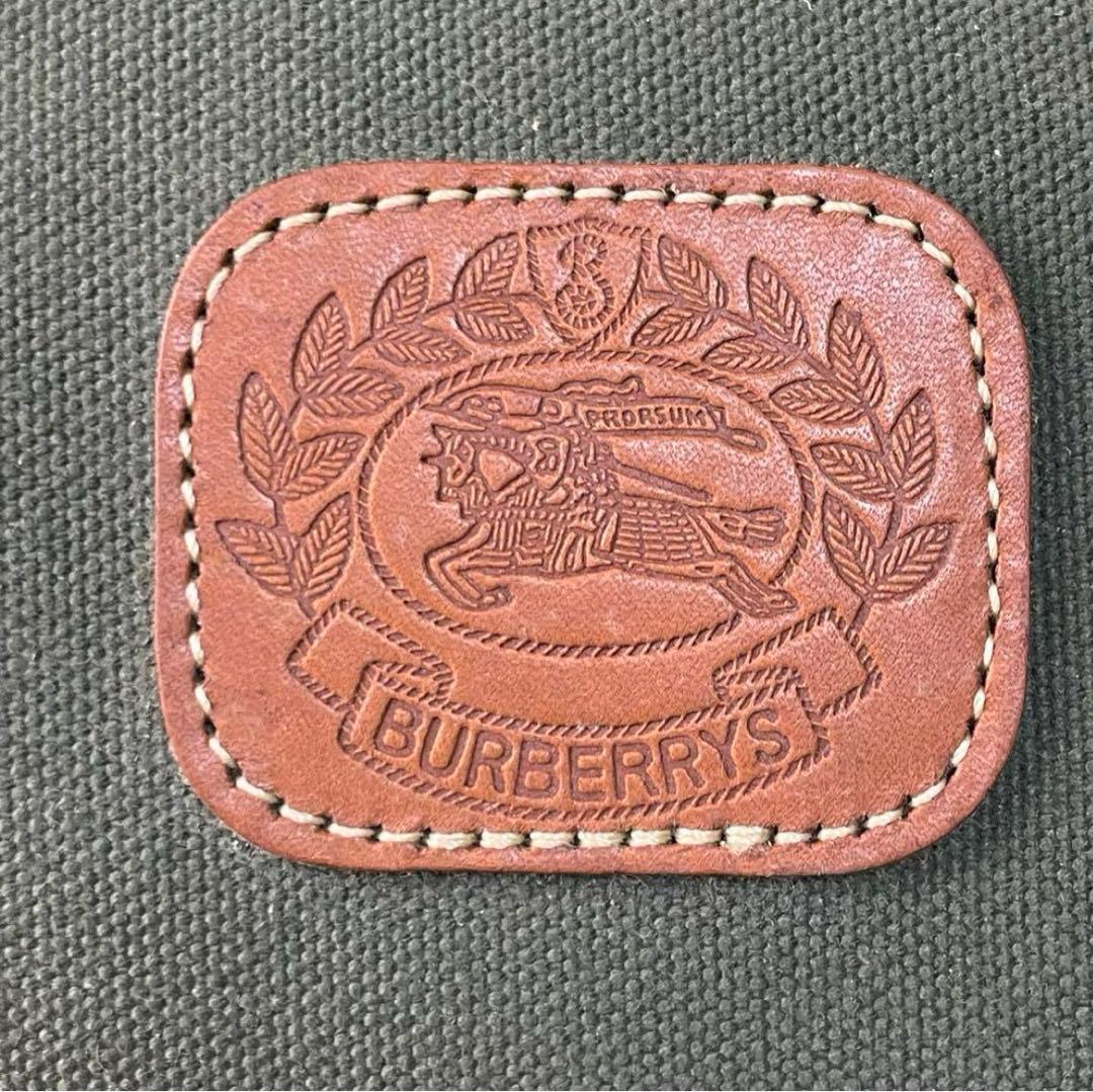 美品！バーバリーズ ボストンバッグ キャンバス