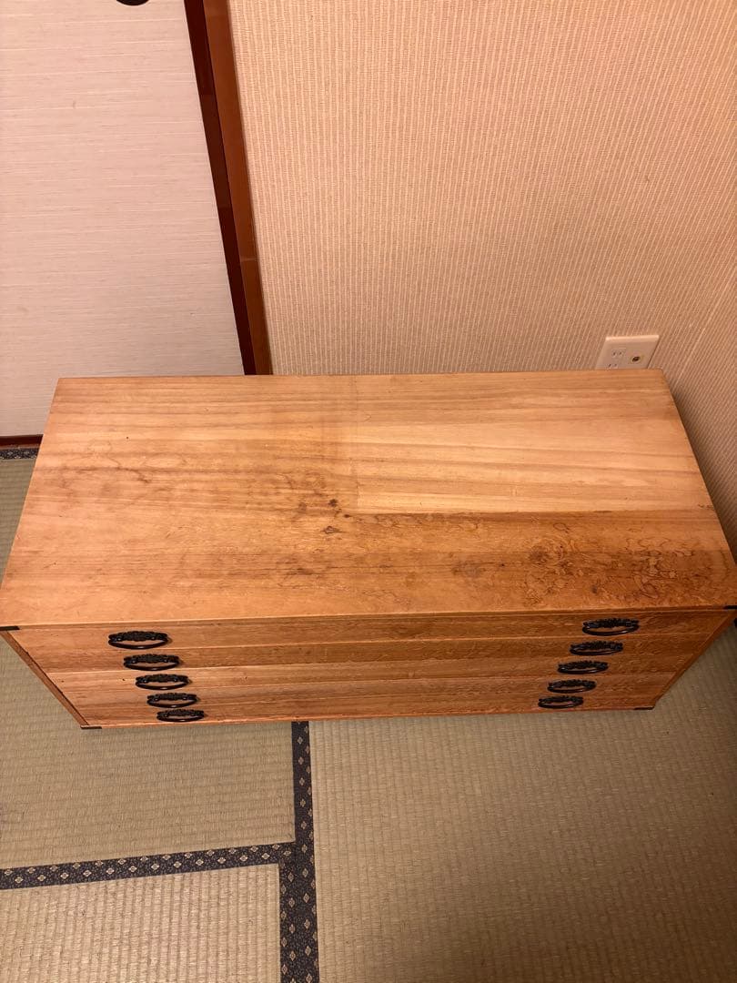桐箪笥　5段　着物用