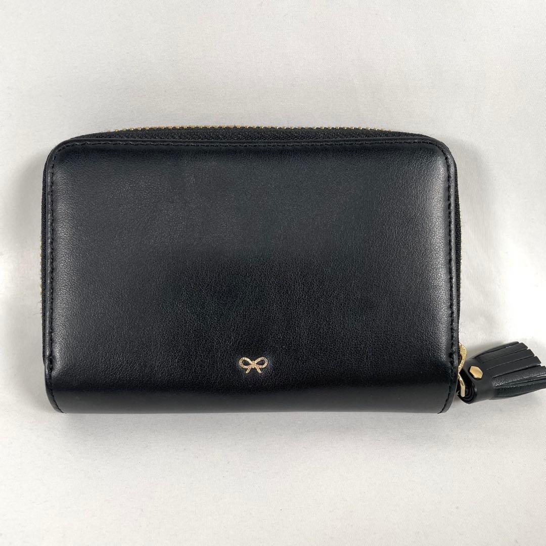 美品 ANYA HINDMARCH アニヤハインドマーチ 二つ折り財布 wink