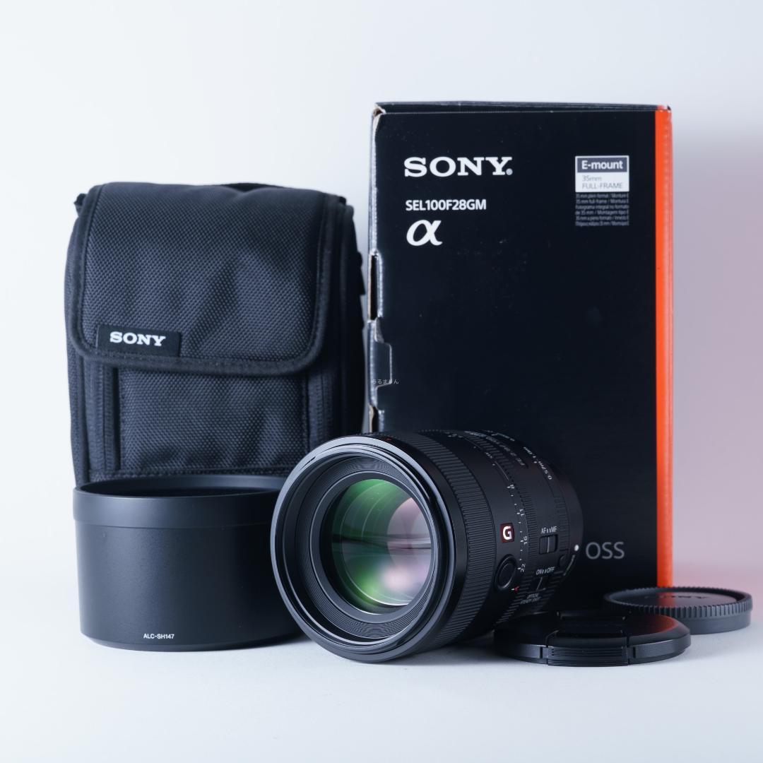 極上美品！魔法のボケ！SONY FE100mm GM STFボケ味特化レンズ