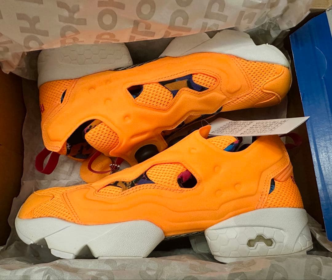 新品 Reebok INSTAPUMPFURY ポンプフューリー AR オレンジ