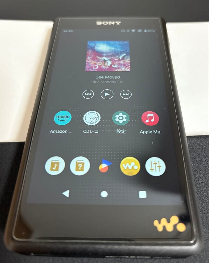 SONY NW-WM1AM2 デジタルオーディオプレーヤーとケース