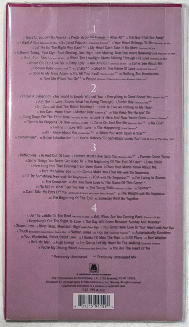 5CDセット！リマスター盤！THE SUPREMES / シュープリームス