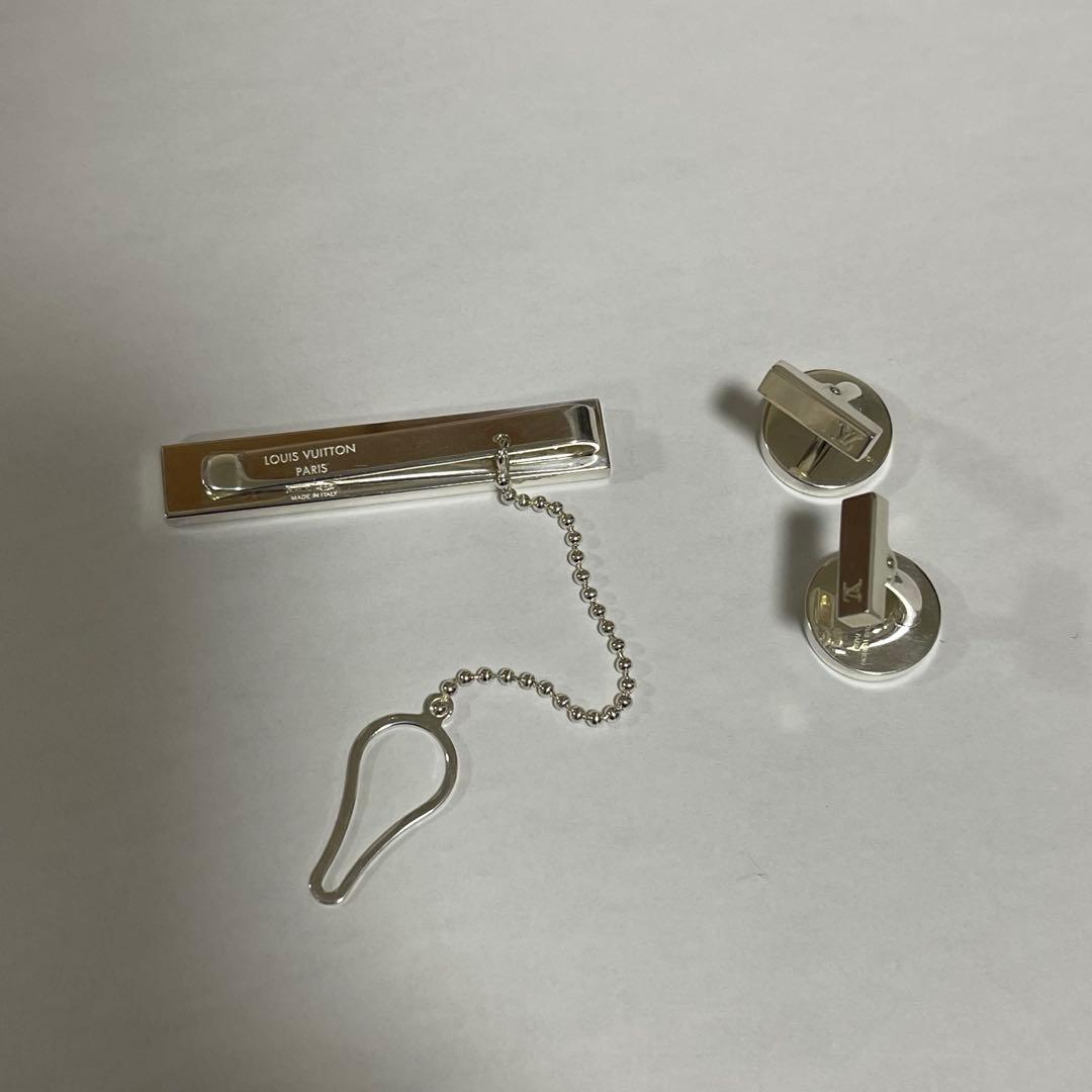 値下げ依頼価格 LOUISVUITTON ルイヴィトン カフス ネクタイピン