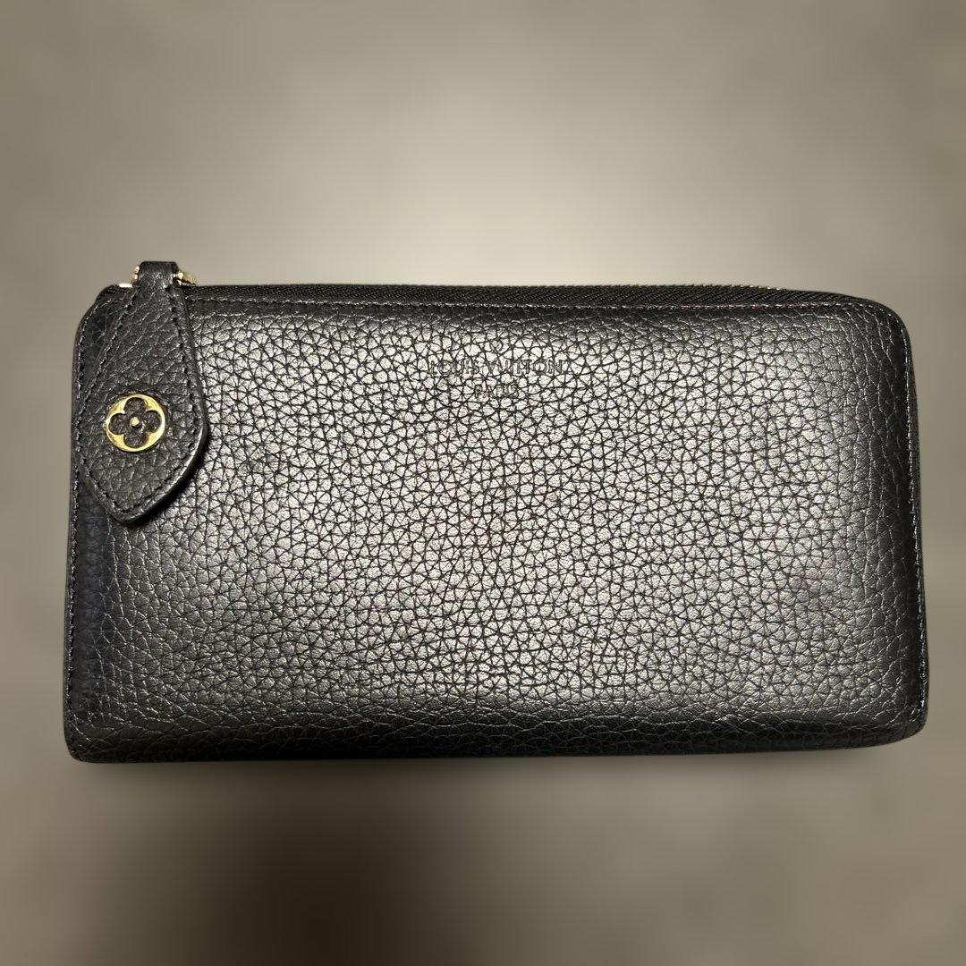 [アフォーダンス] Louis Vuitton 長財布 ブラック/ピンク