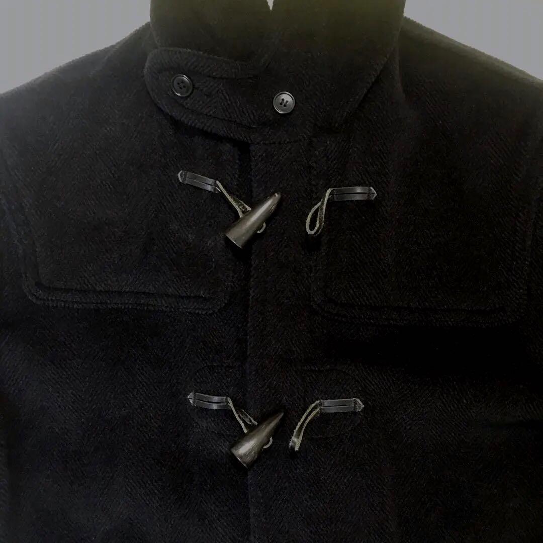 希少90sGloverall キングストンダッフルコート毛100% ヘリンボーン