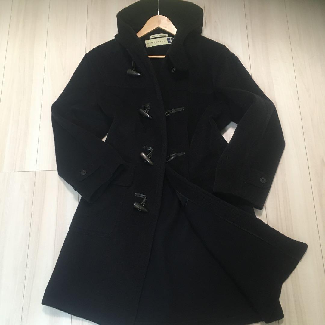 希少90sGloverall キングストンダッフルコート毛100% ヘリンボーン