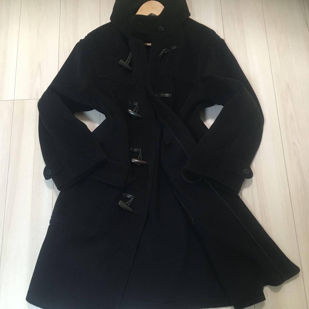 希少90sGloverall キングストンダッフルコート毛100% ヘリンボーン