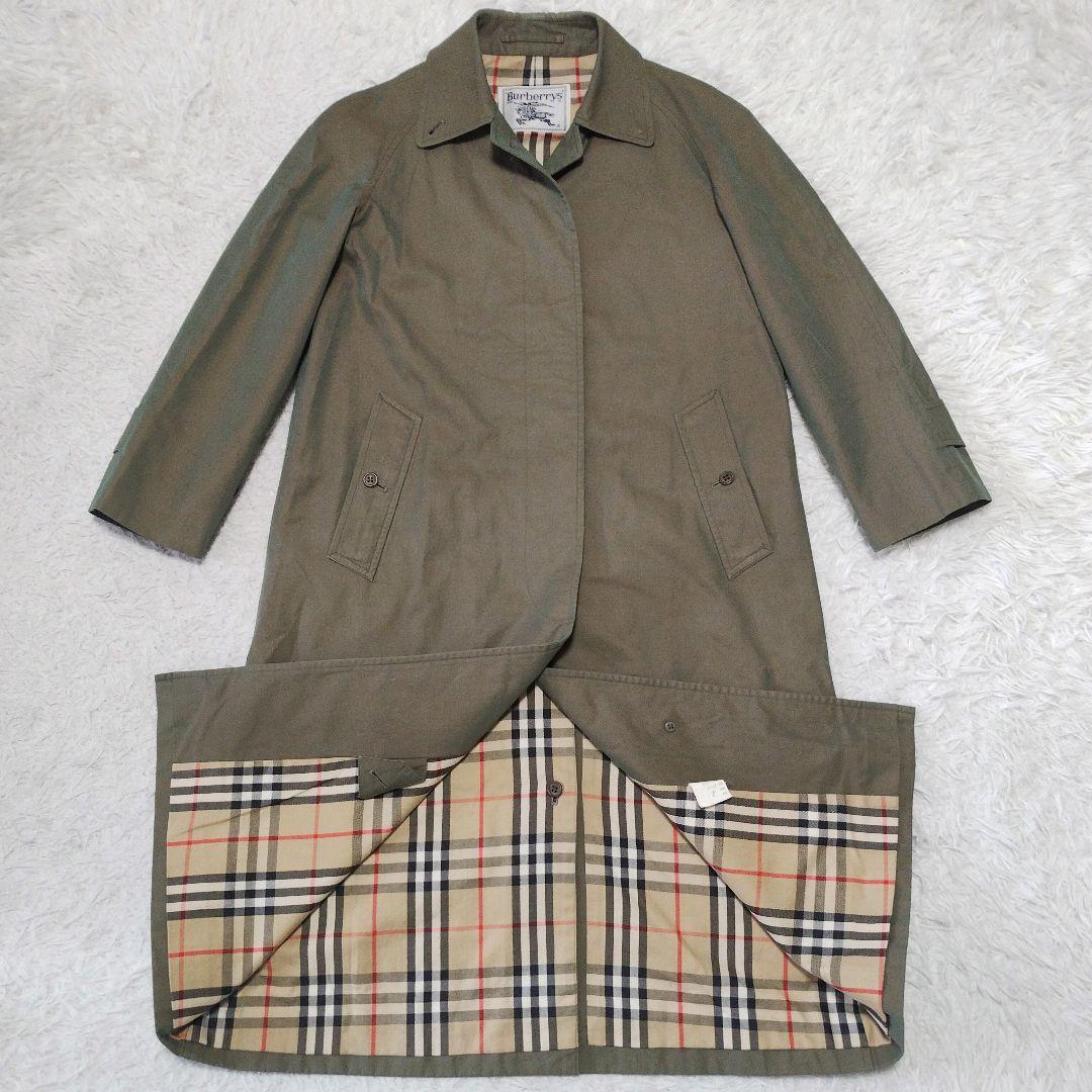 【美品】vintage Burberrys ステンカラーコート レディース
