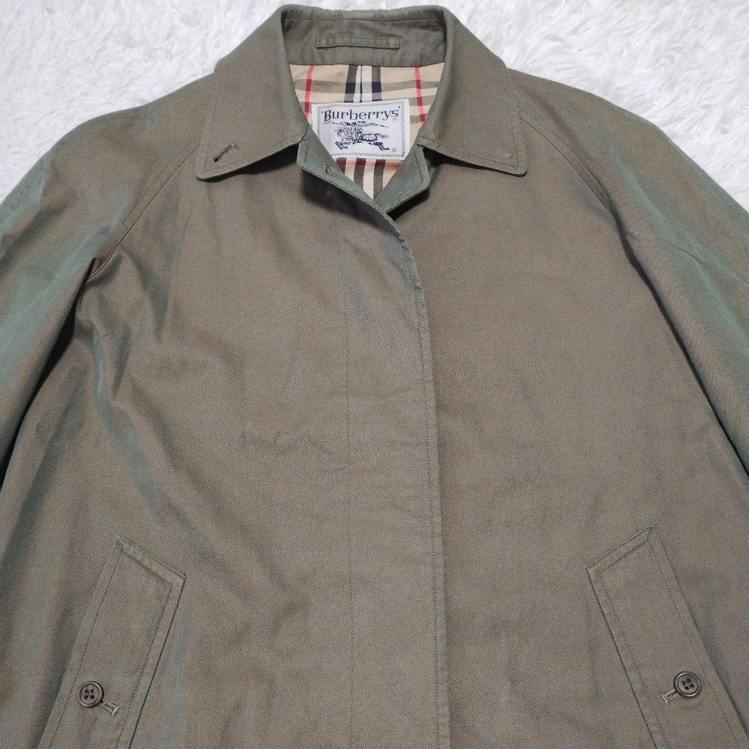 【美品】vintage Burberrys ステンカラーコート レディース