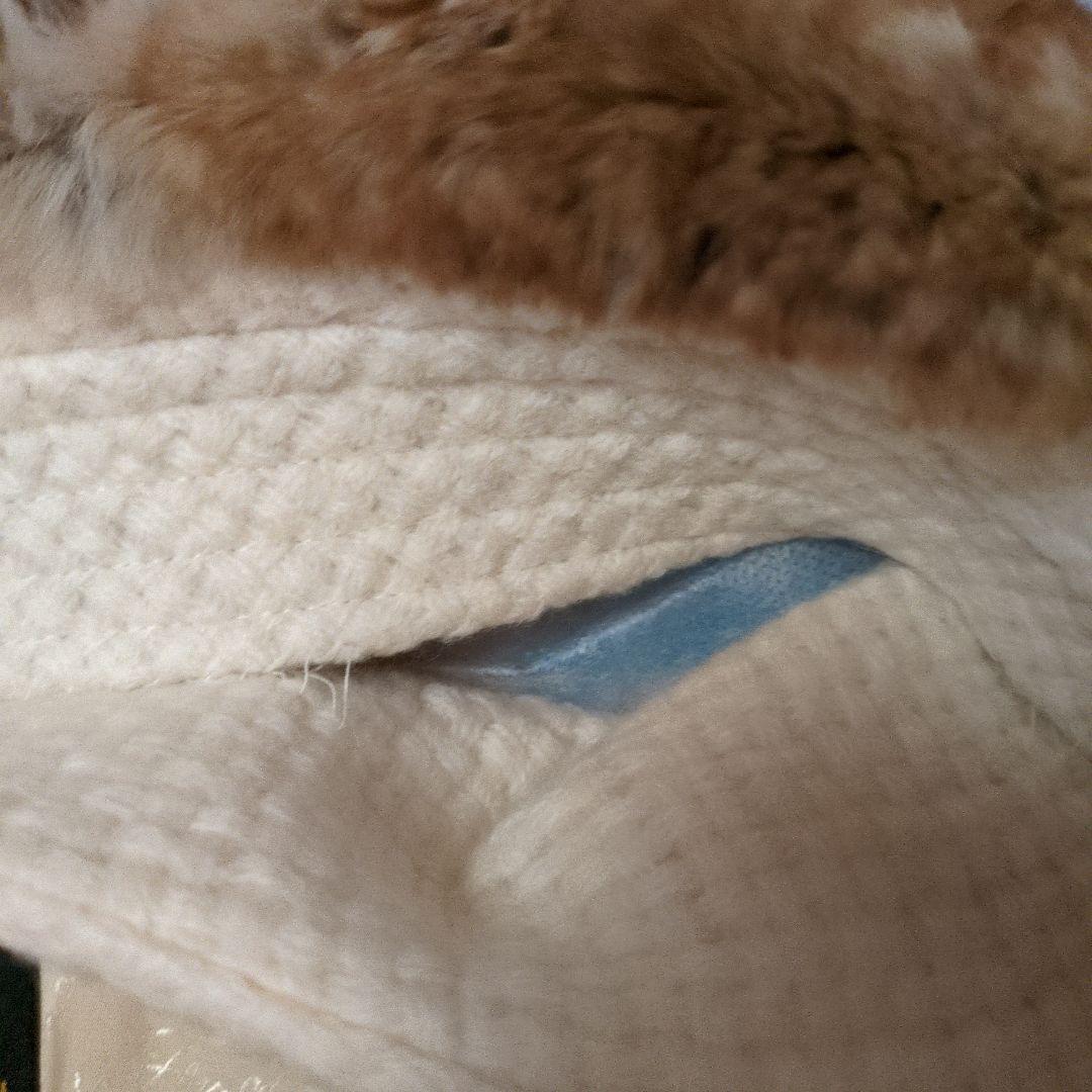 FENDI アイボリーファー襟　ロングコート