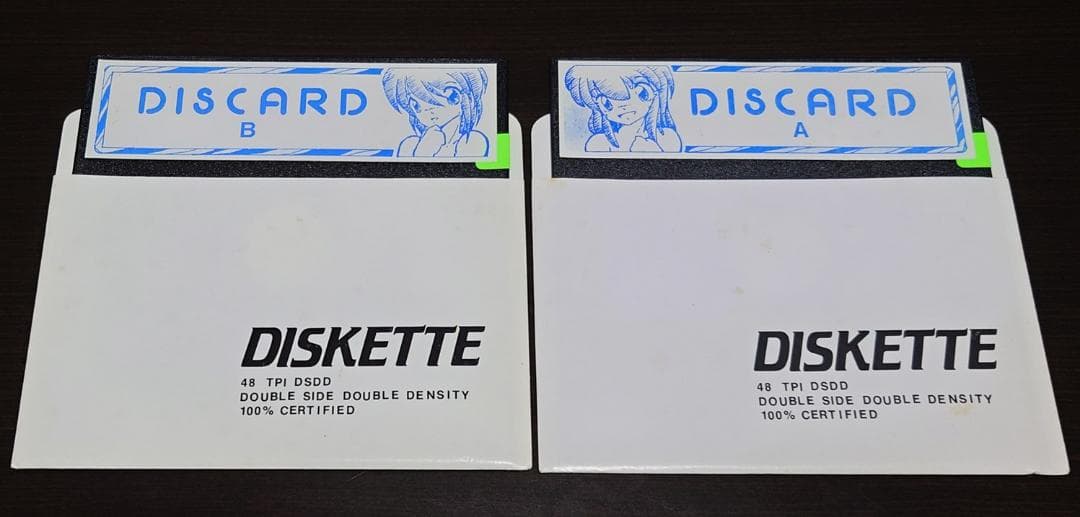 【ジャンク】PC-8801mk2 SR 敵は海賊・海賊版 TAKERU版おまけ付