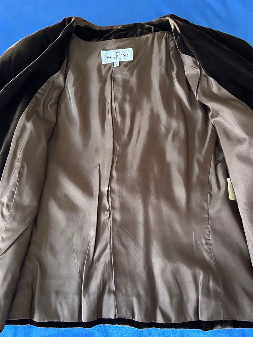 ☆ヴァレンティノ☆ ビロードジャケット＆スパンコールジレ