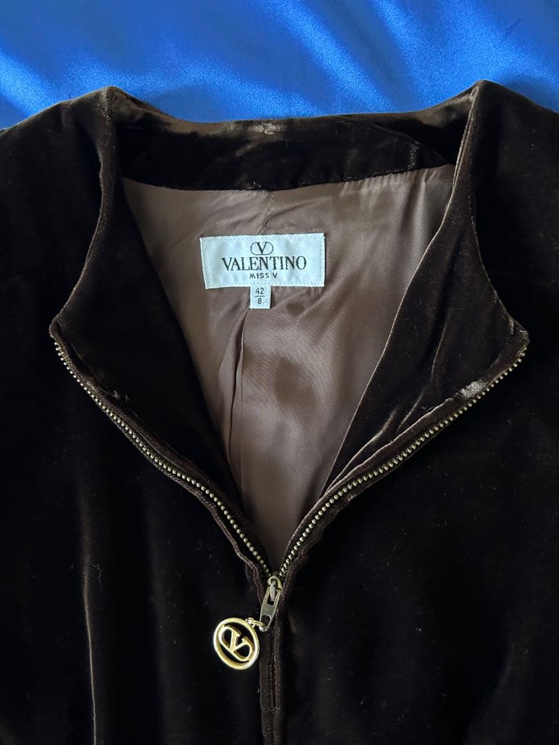 ☆ヴァレンティノ☆ ビロードジャケット＆スパンコールジレ