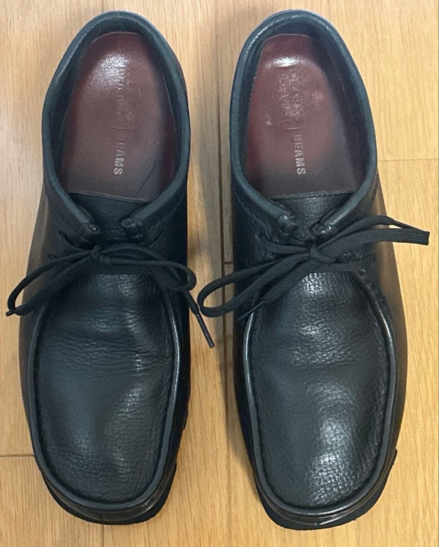 Clarks×BEAMS GORE-TEX ワラビー　黒