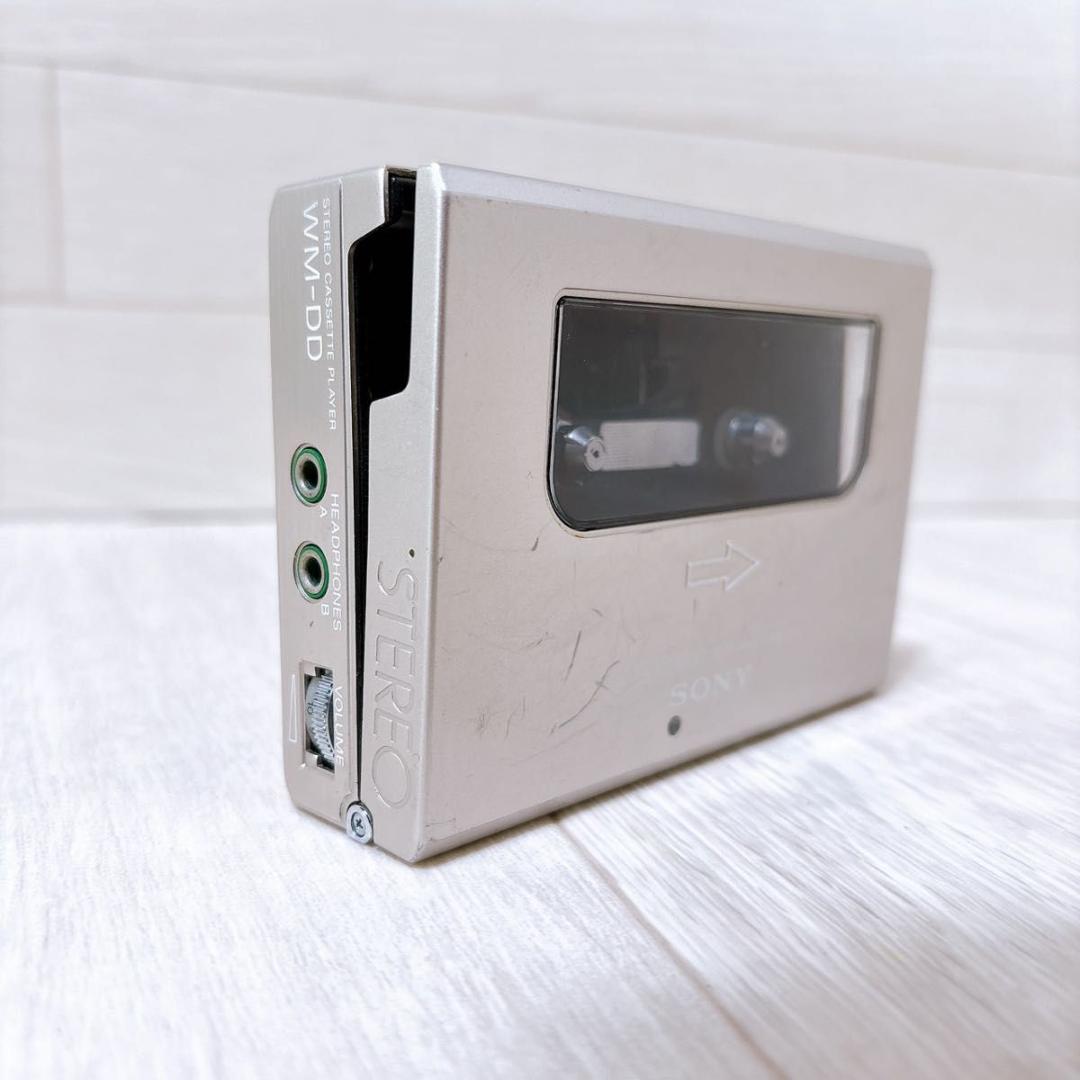 現状品 SONY ポータブルカセットプレーヤー WALKMAN WM-DD 希少