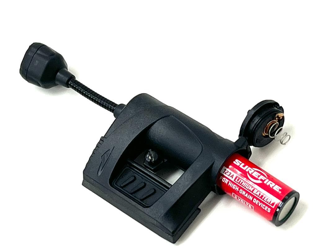 実物 Princeton Tec CHARGE PRO BK Whit/Red