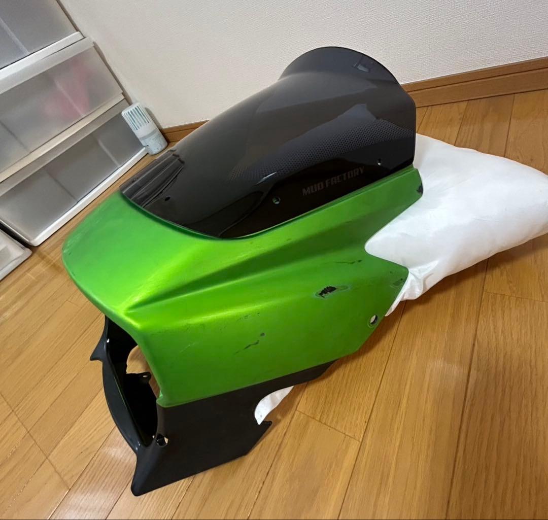 ★ZRX1200ダエグ★アッパーカウル★スモークスクリーン付き★