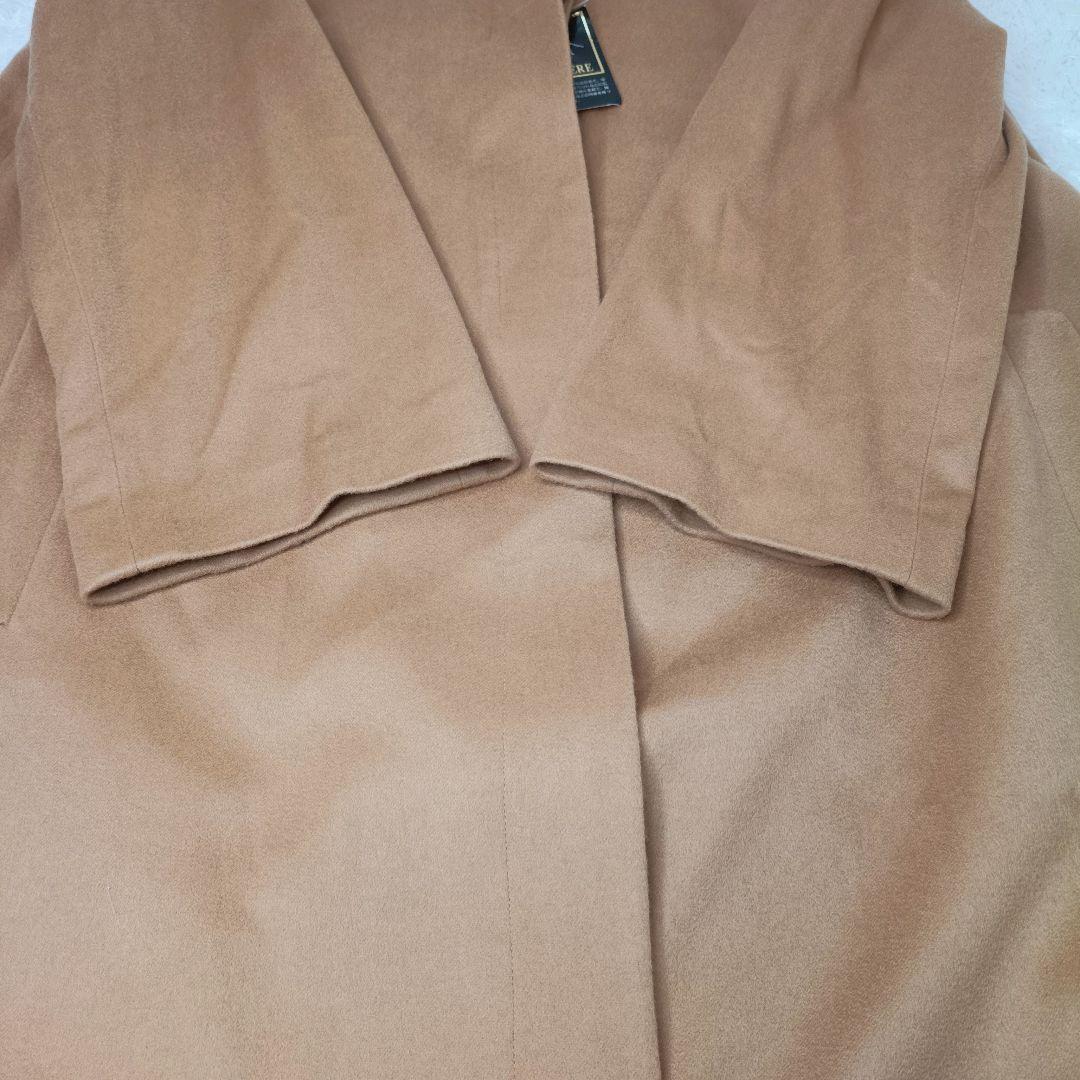 新品タグ付き✨️カシミア100%✨️キャメル　ロングコート　チェスターコート　Ｌ