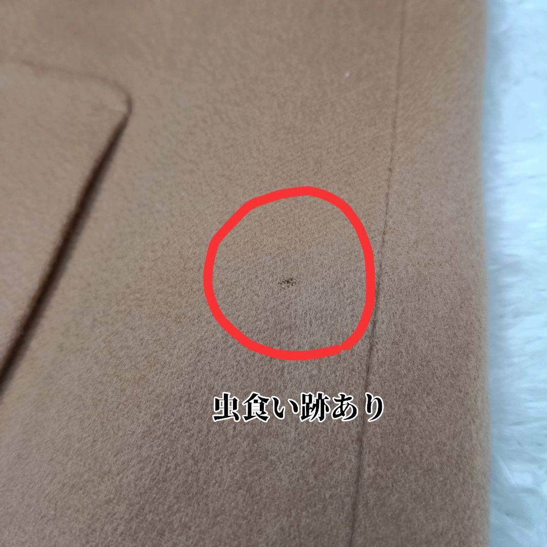 新品タグ付き✨️カシミア100%✨️キャメル　ロングコート　チェスターコート　Ｌ