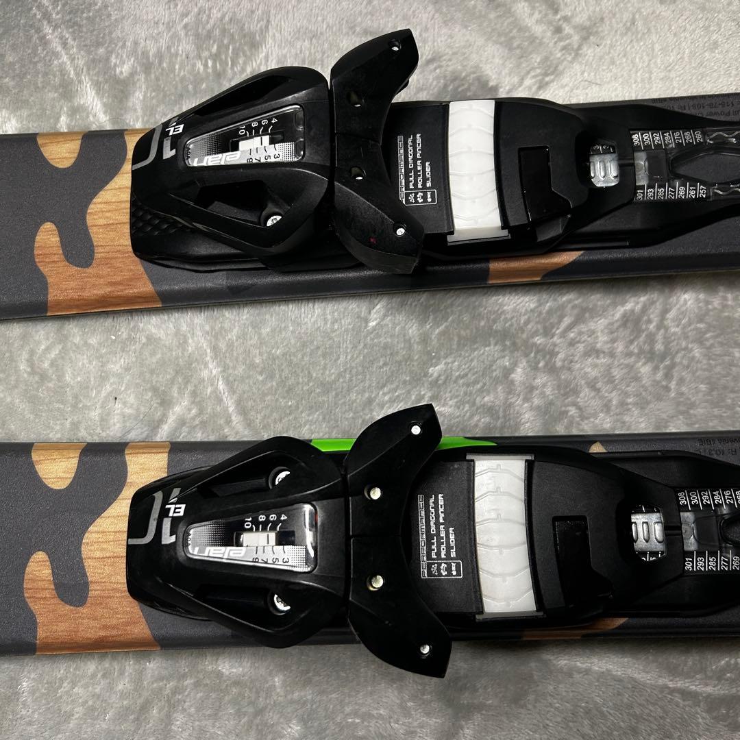 Elan FREELINE 135cm ショートスキー 迷彩柄