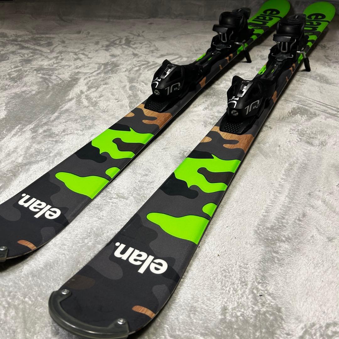 Elan FREELINE 135cm ショートスキー 迷彩柄