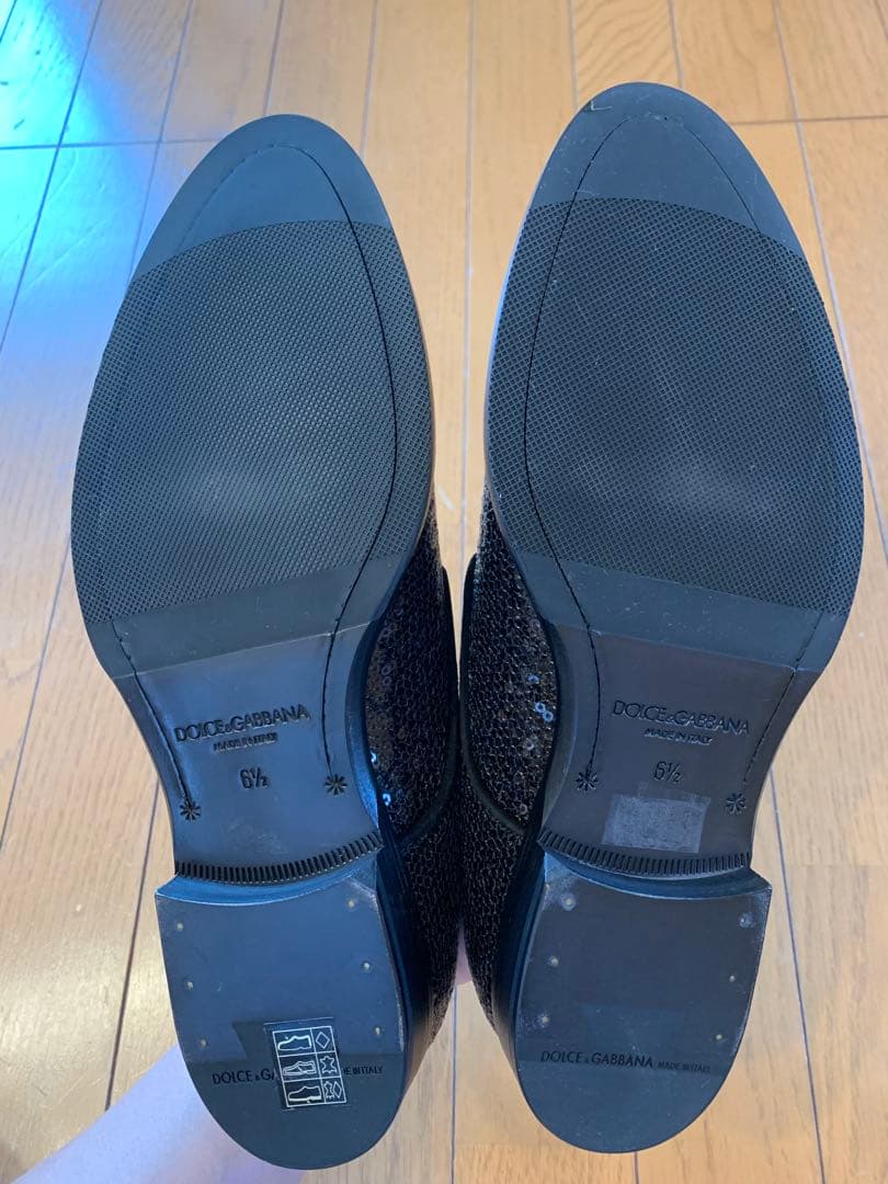 Dolce & Gabbana 未使用ブラックドレスシューズ