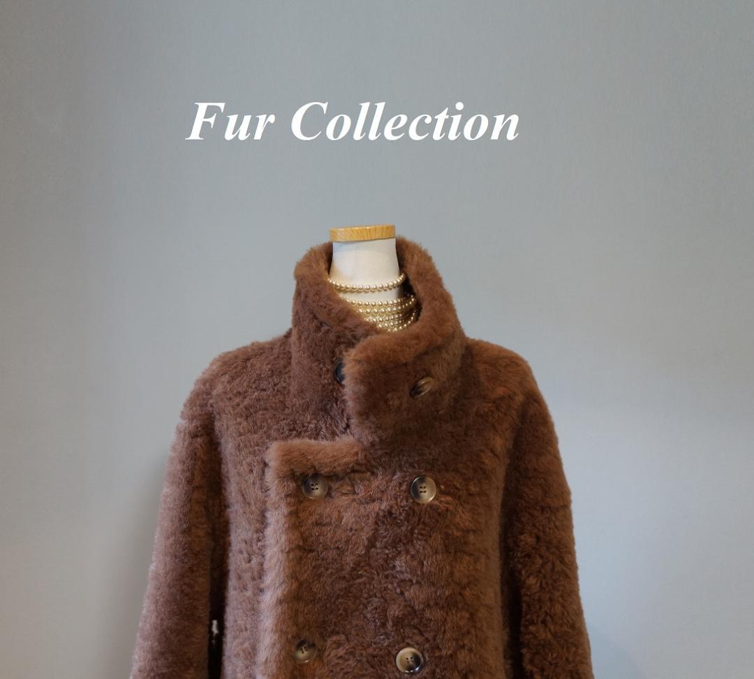 英国調☆ダブルボタン2WAY コートリバーシブル新品　寒さ対策ボアコートブラウン