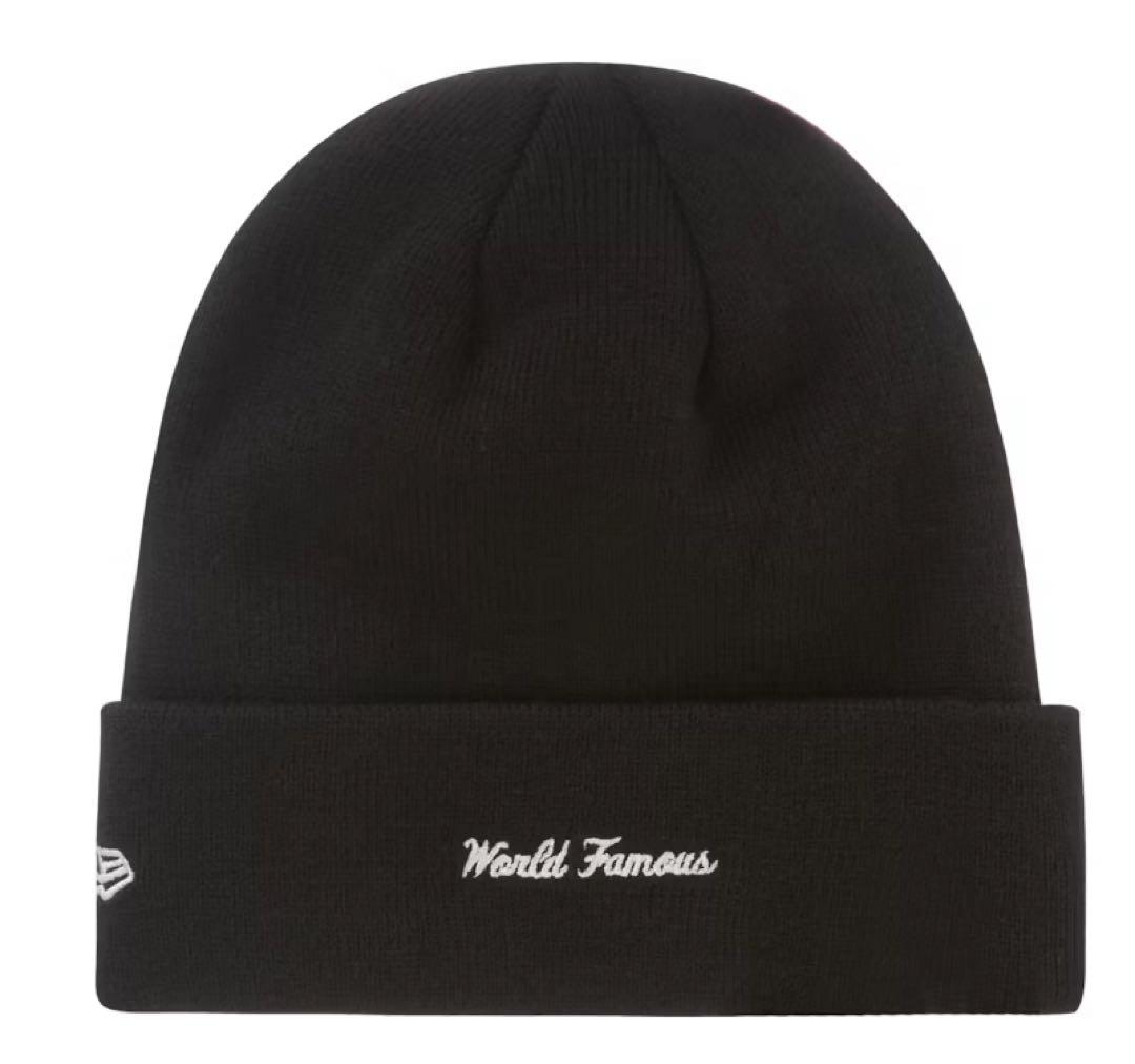 帽子 Supreme NEWERA BOX LOGO beanie black 22F