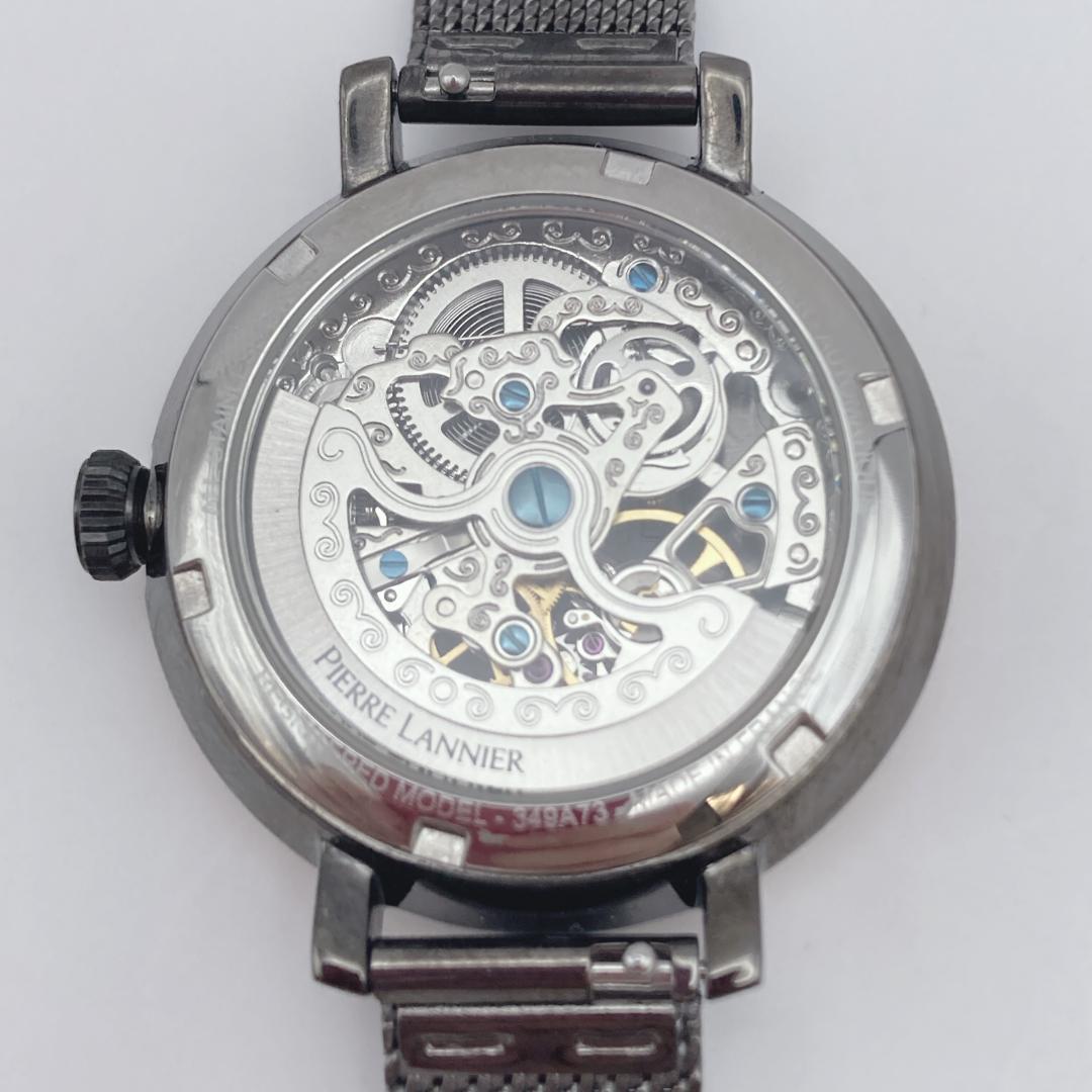 【極美品】Pierre Laniner 自動巻き時計 スケルトン ピエールラニエ