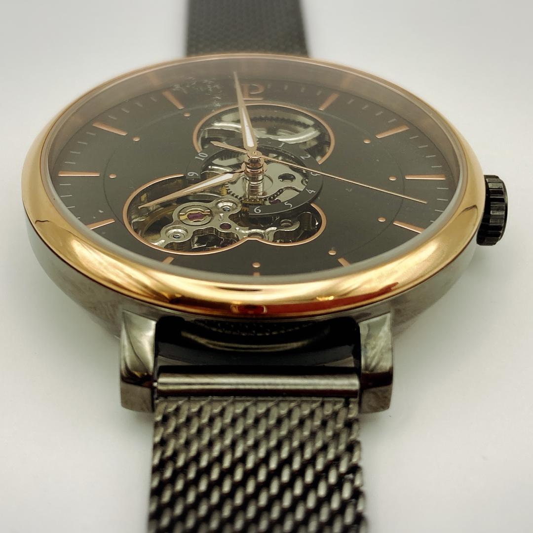 【極美品】Pierre Laniner 自動巻き時計 スケルトン ピエールラニエ