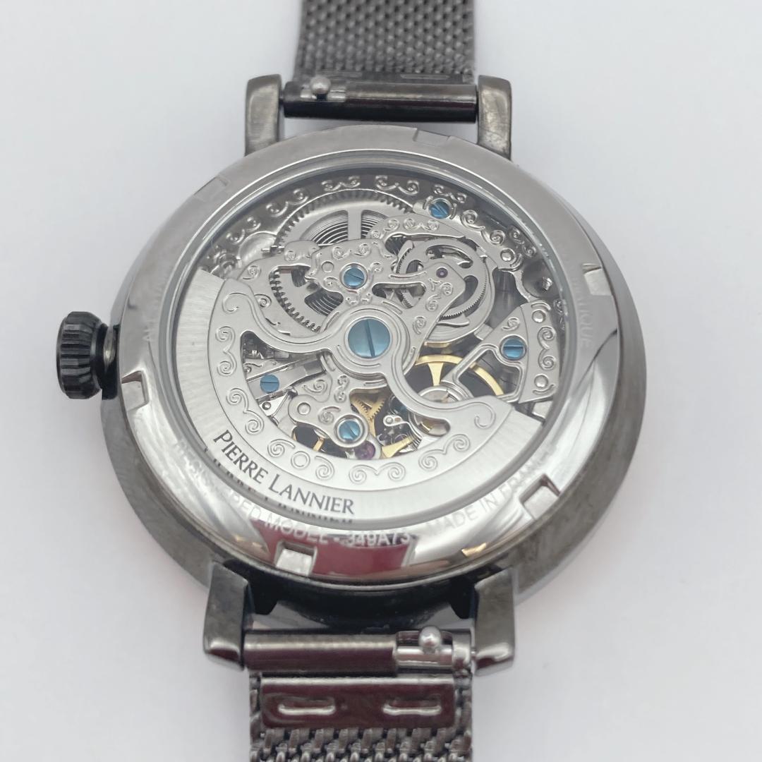 【極美品】Pierre Laniner 自動巻き時計 スケルトン ピエールラニエ