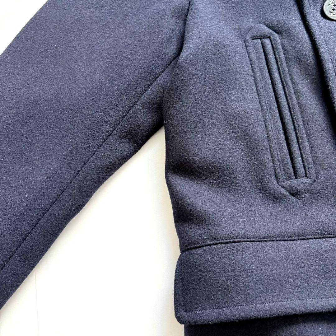 FIDELITY フェデリティ　ピーコート　ミドルロング丈　１０B ネイビー　M