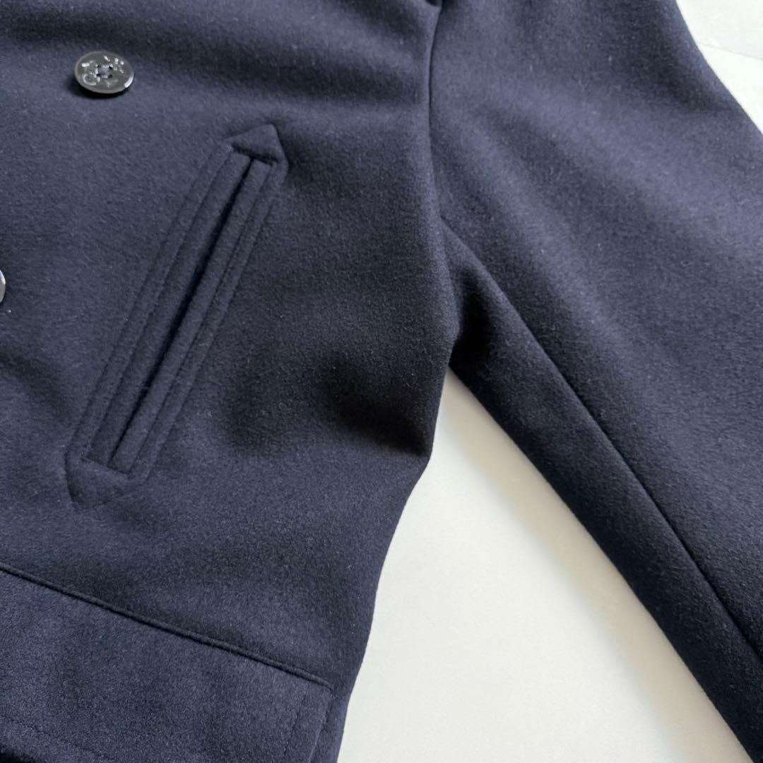 FIDELITY フェデリティ　ピーコート　ミドルロング丈　１０B ネイビー　M