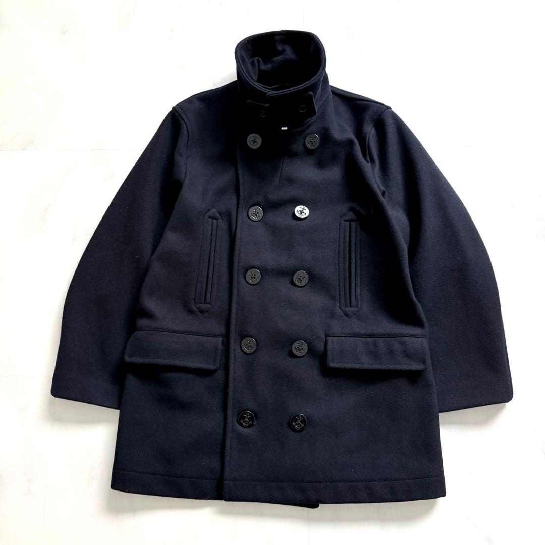 FIDELITY フェデリティ　ピーコート　ミドルロング丈　１０B ネイビー　M