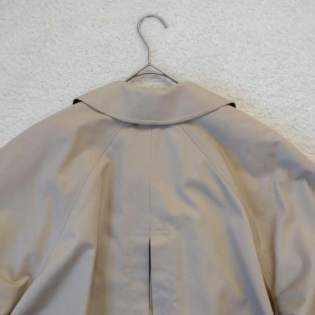 バーバリー 英国製 ステンカラーコート　コットンギャバジン　ノバチェック　6